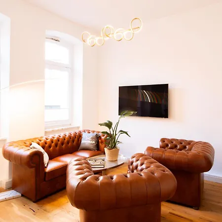 Jugendstil-wohnung Stadtmitte Apartment